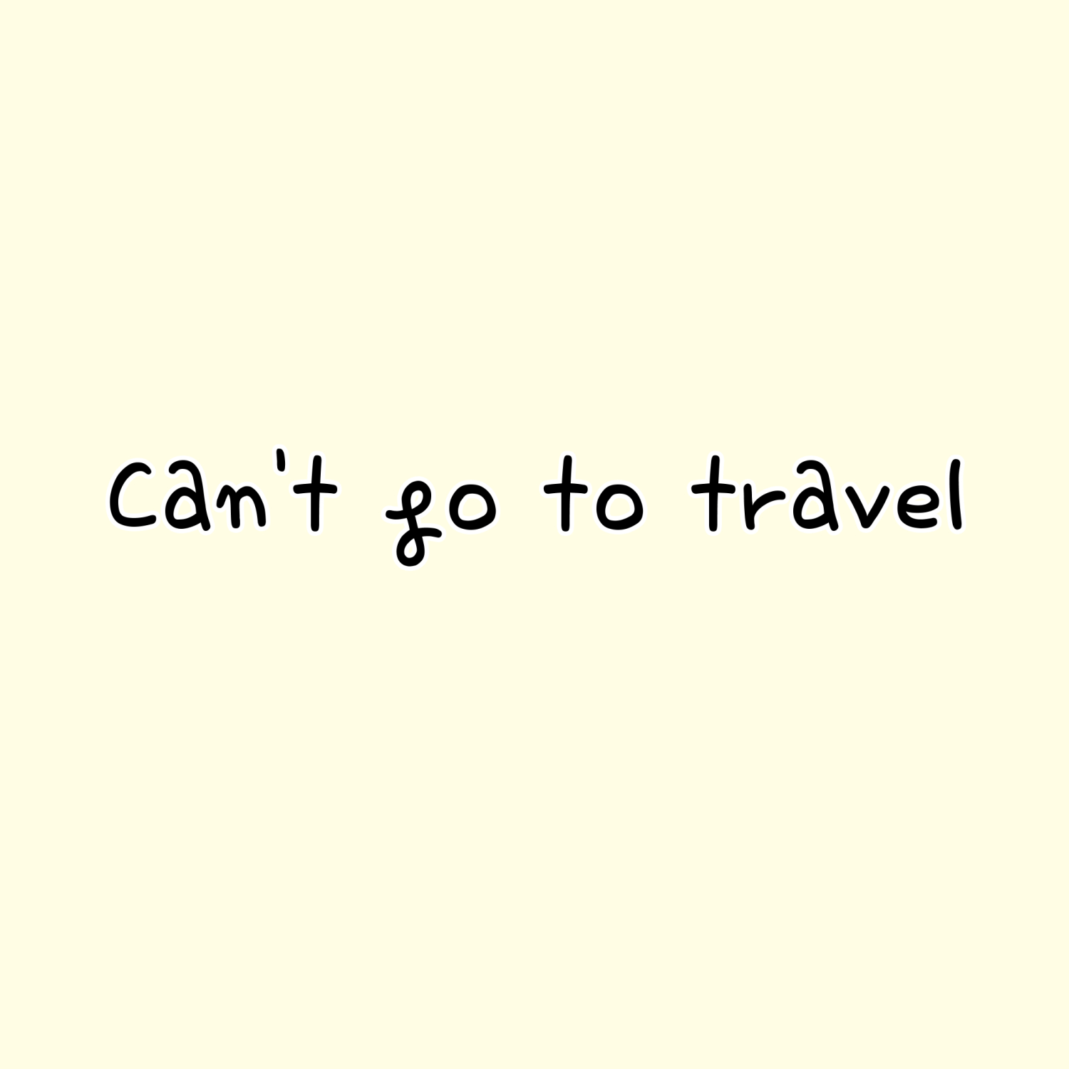 A Clumsy Mino - Can't Go to Travel
